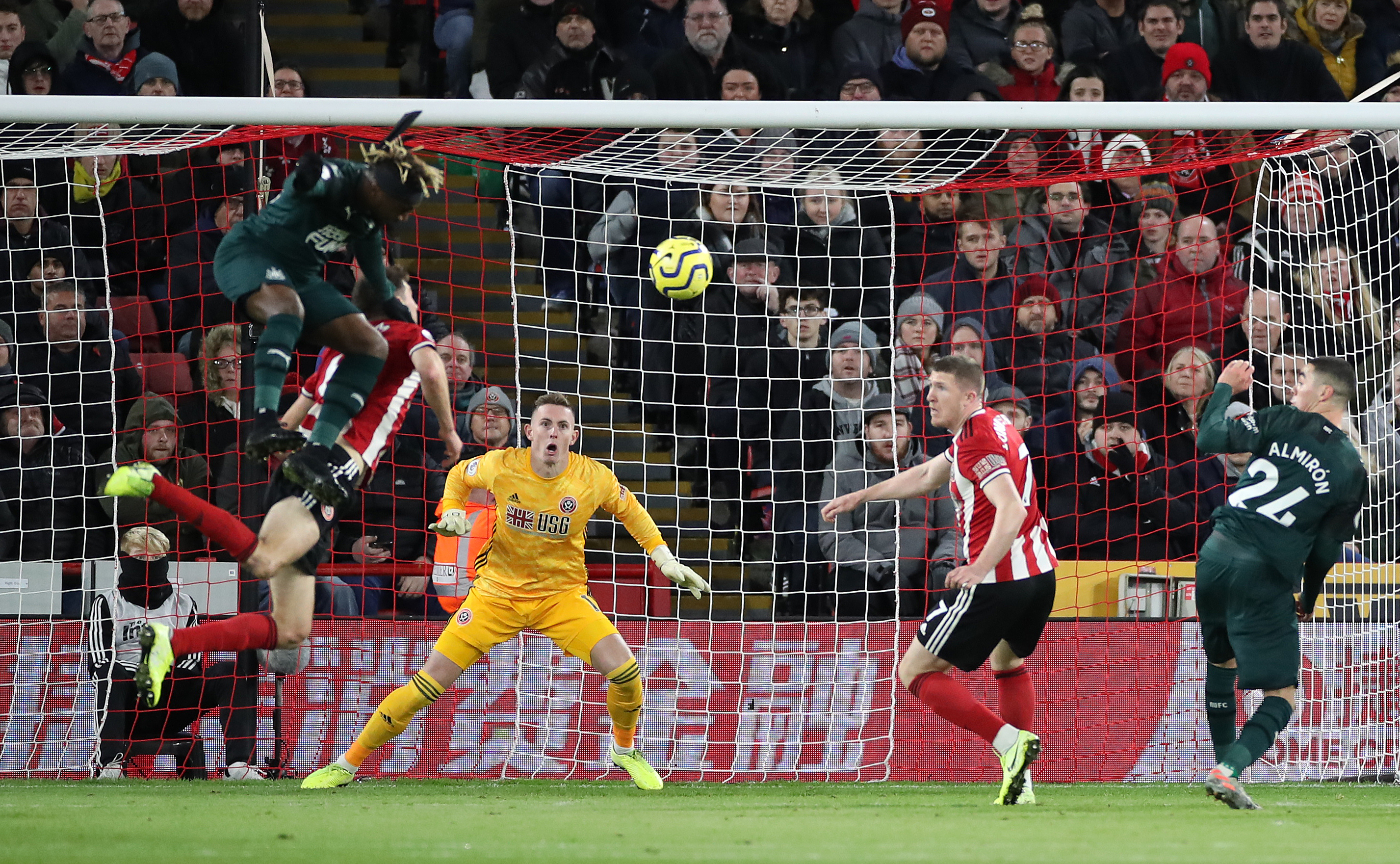 Allan Saint-Maximin opens the scoring