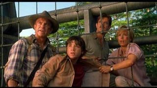 The cast of Jurassic Park III.