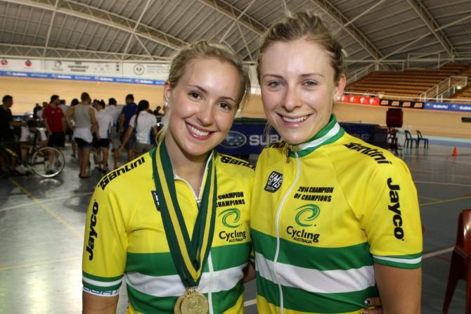 Women's track cycling looks good with one up and coming star, Courtney Field, and one current star, Annette Edmonson