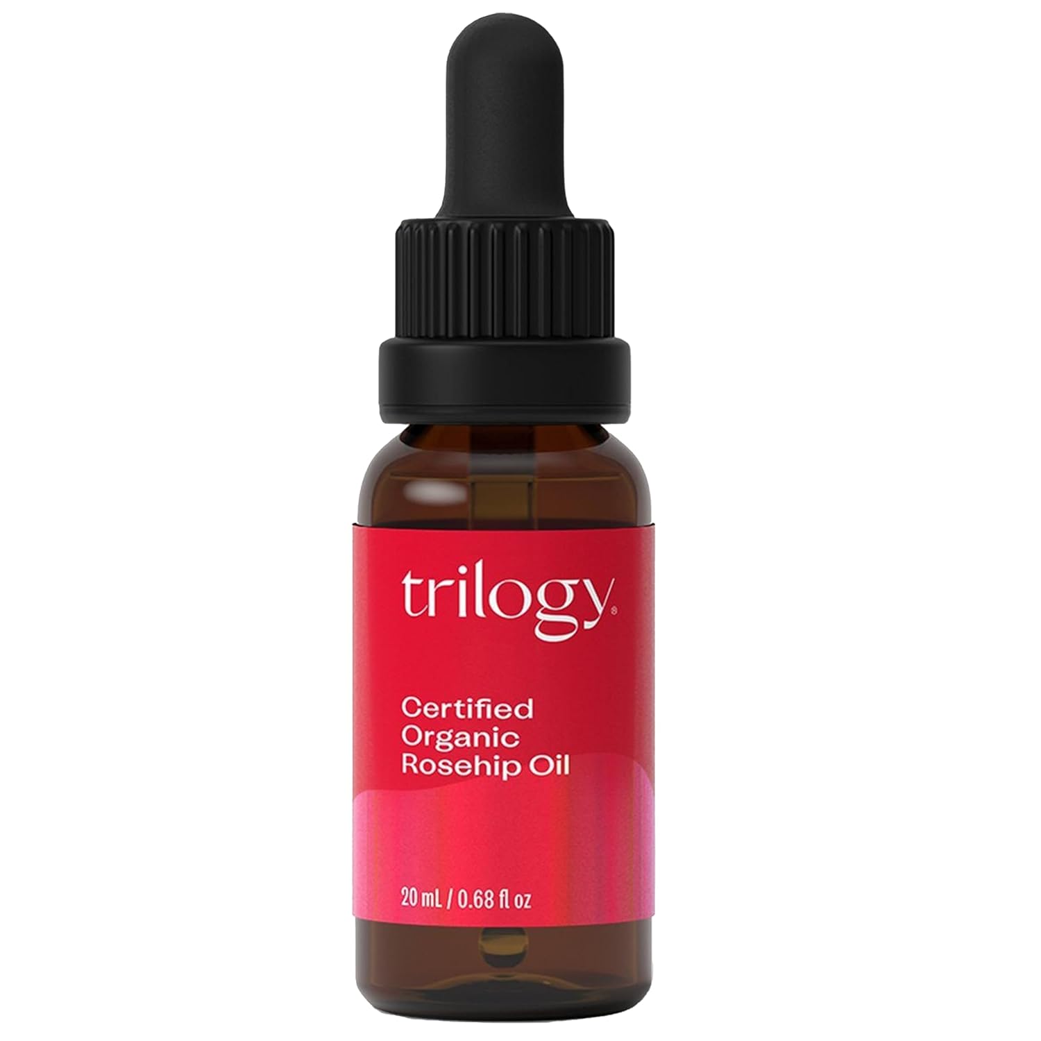 Trilogy Certified Organic Rosehip Oil, Intensive Nourishment, Improves Appearance of Scars, Stretch Marks, Fine Lines, &amp;amp; Wrinkles, 0.68 Fl Oz