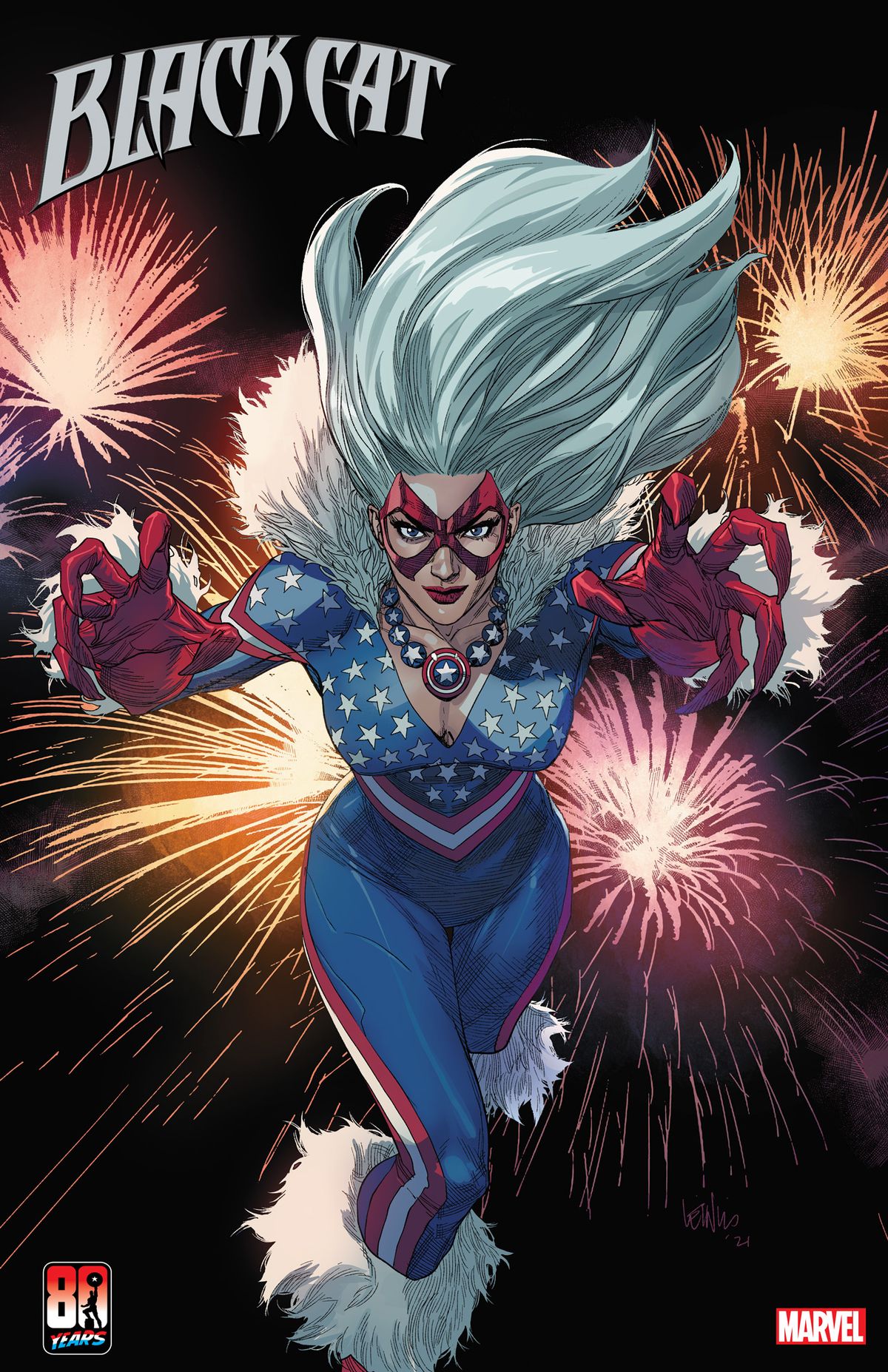 Captain America 80th Anniversary variant cover