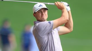 Ludvig Aberg takes a shot at The Players Championship
