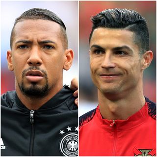 Jerome Boateng and Cristiano Ronaldo