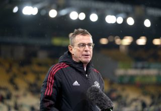 Ralf Rangnick heads into the FA Cup after a difficult week