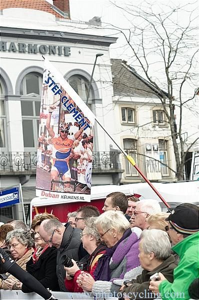 Stef Clement's supporters were out