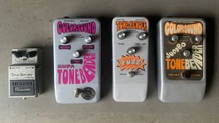 Grant Nicholas Tone Bender pedals