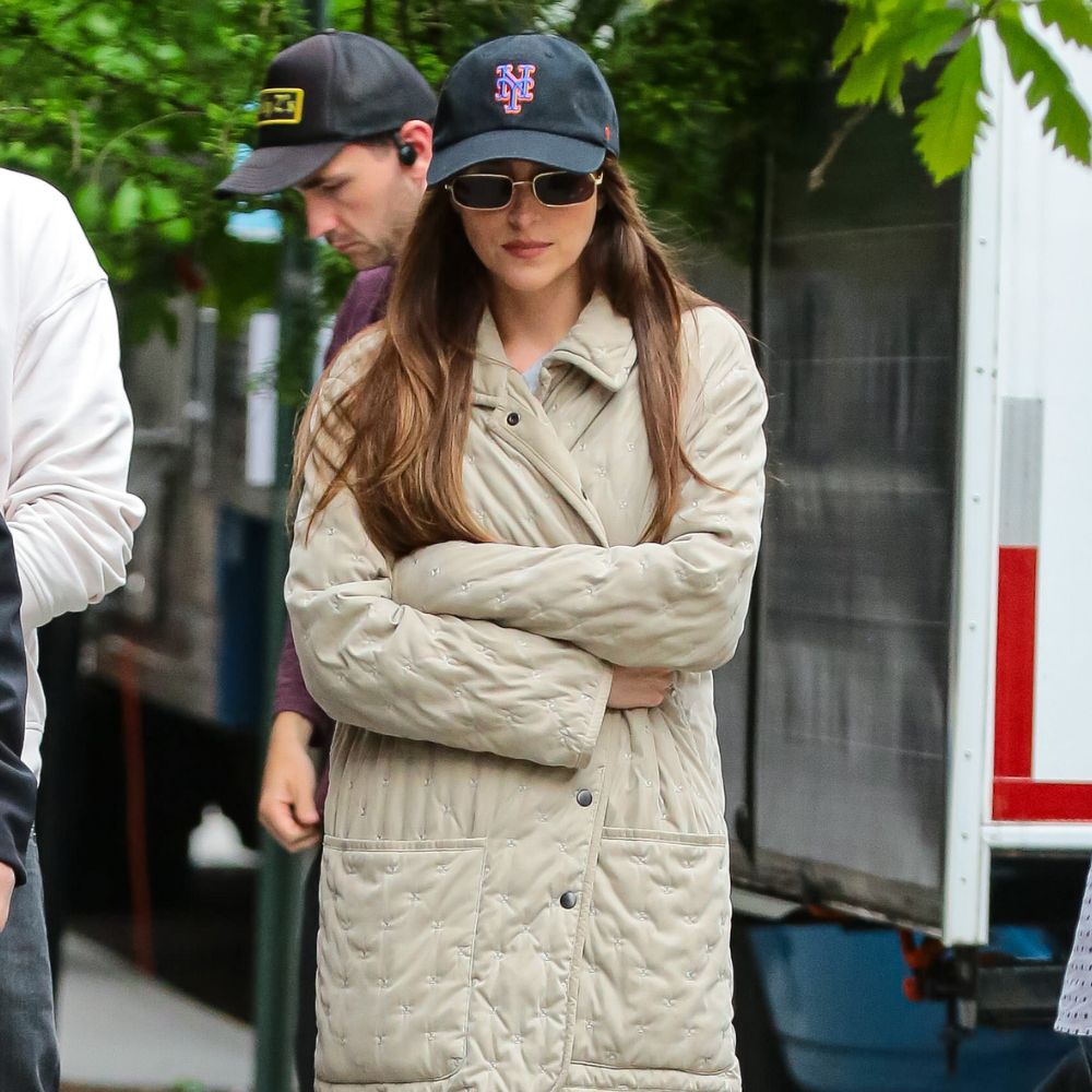 Dakota Johnson Just Wore the Trending Trainer Colour That's All Over London Right Now