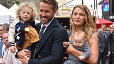 Ryan Reynolds and Blake Lively with their dughters