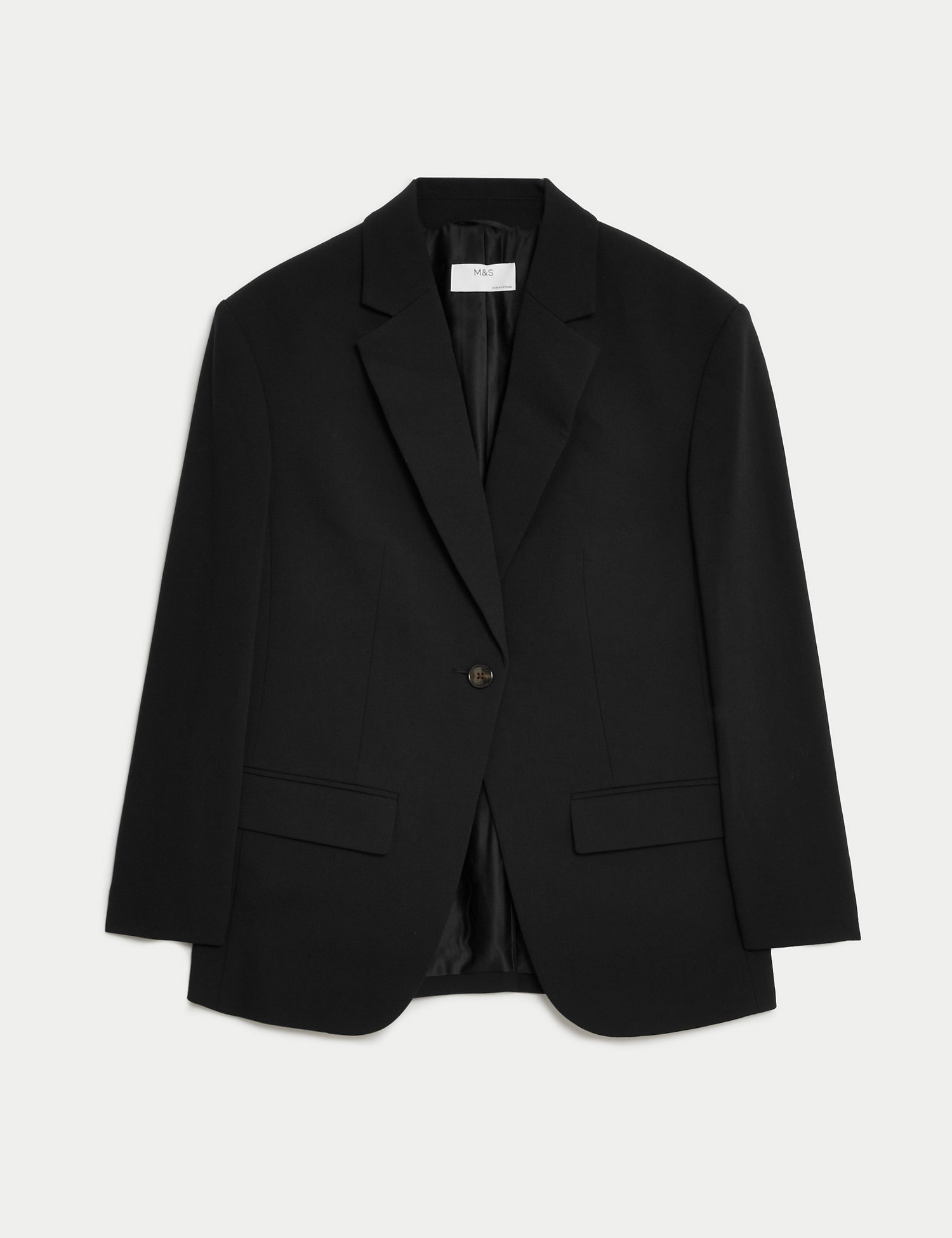 M&S Collection, Relaxed Single Breasted Blazer