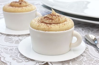 Hazelnut latte cupcakes