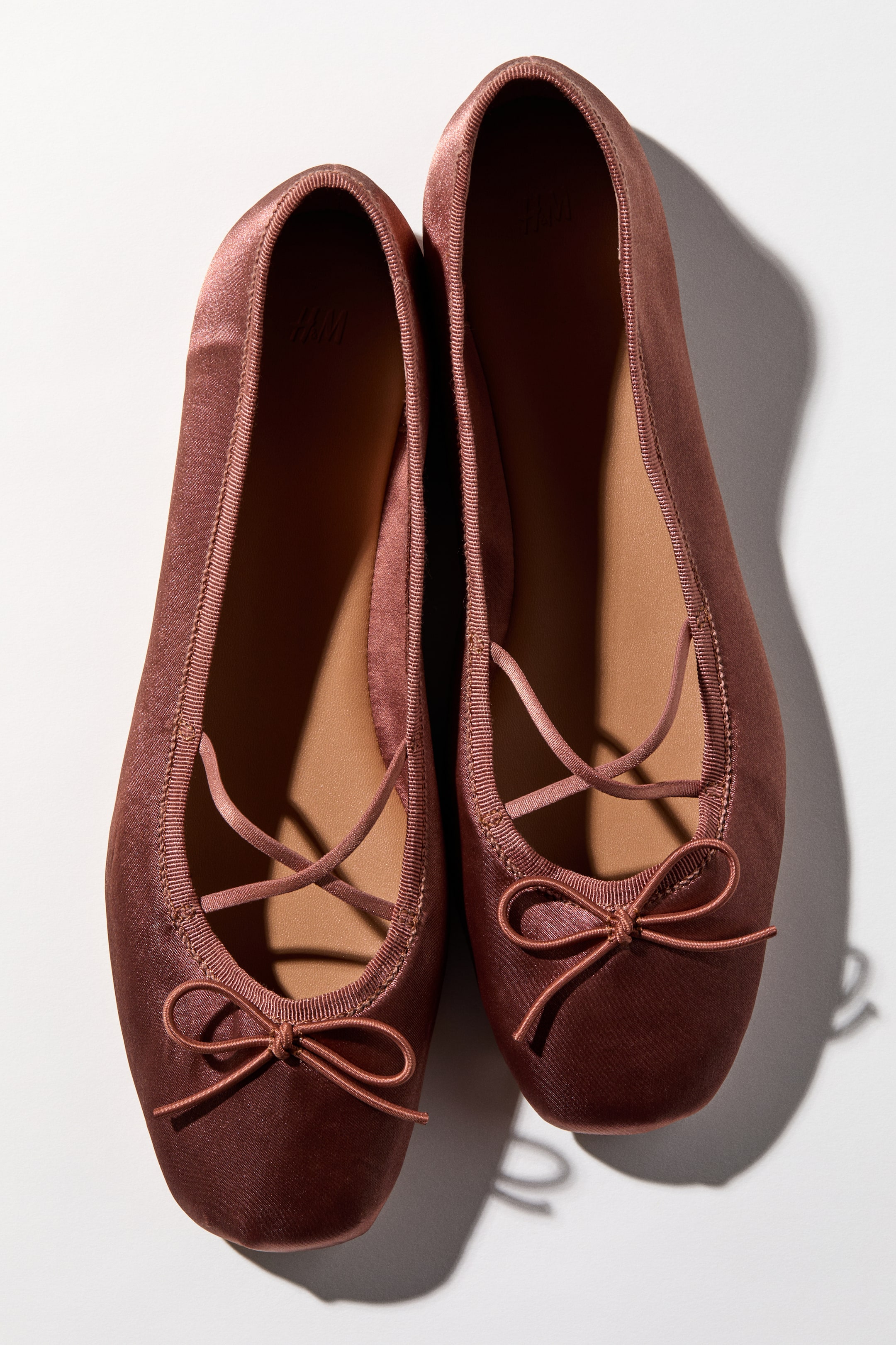 Satin Ballet Flats