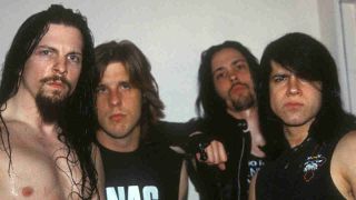 Danzig backstage at a gig in 19889