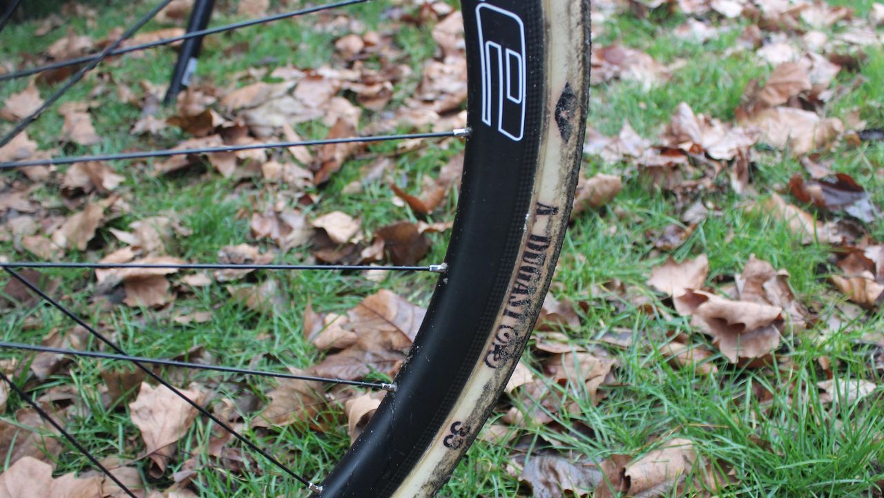 A. Dugast supplies the 33mm tyres