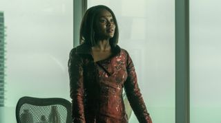  Guest star Yetide Badaki, who plays Neera, Una Chin-Riley's old friend and legal counsel, steals the show 