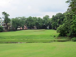 The challenging seventh hole at Royal Calcutta