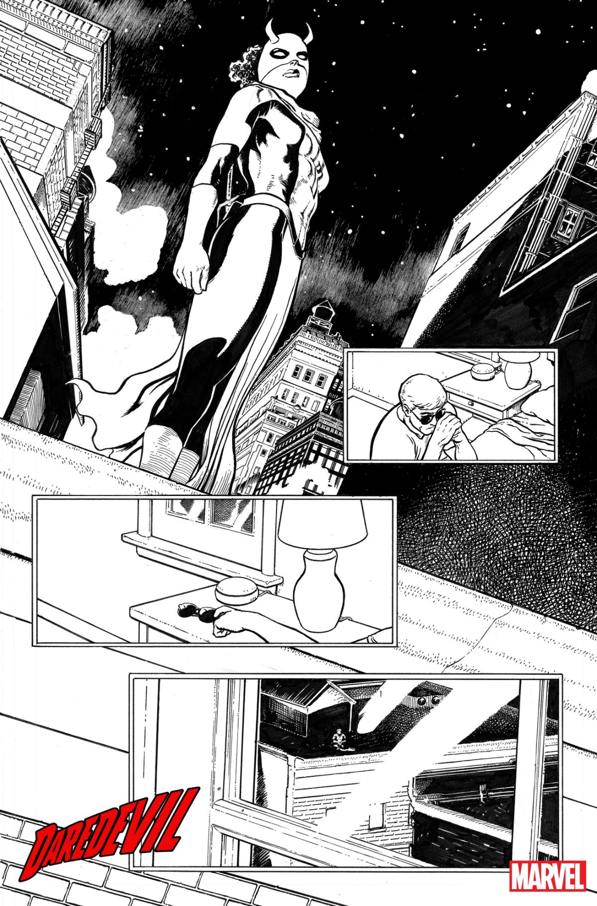 Daredevil #1 interior art