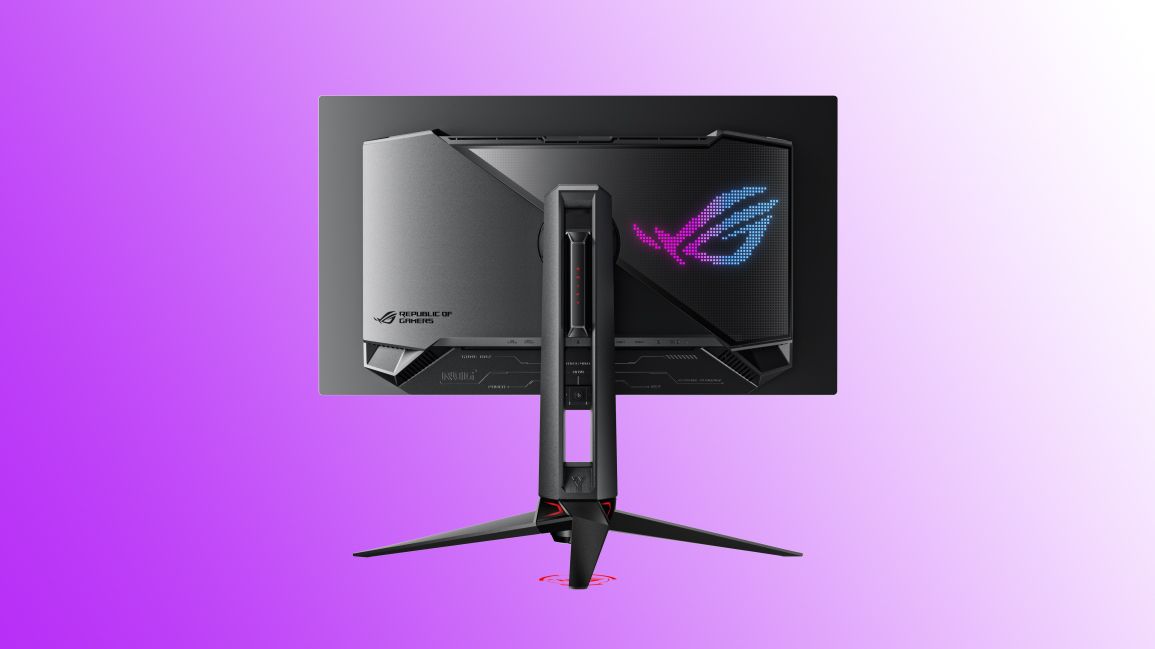 The Asus ROG Swift OLED PG27UCDM 27-inch QD-OLED gaming monitor