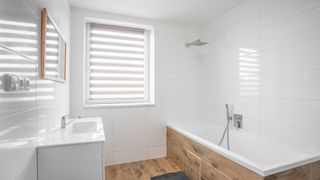 Bright modern bathroom