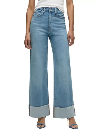 Hudson Jeans, James High-Rise Wide-Leg Jeans
