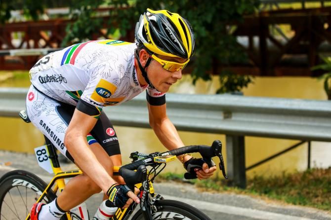 South African national champion Louis Meintjes (MTN - Qhubeka)