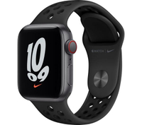 Apple Watch SE - Silver with Pure Platinum &amp; Black Nike Sports Band, 40 mm:  £249