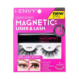 Kiss Envy Magnetic Eyeliner and Eyelashes Kit on a white background