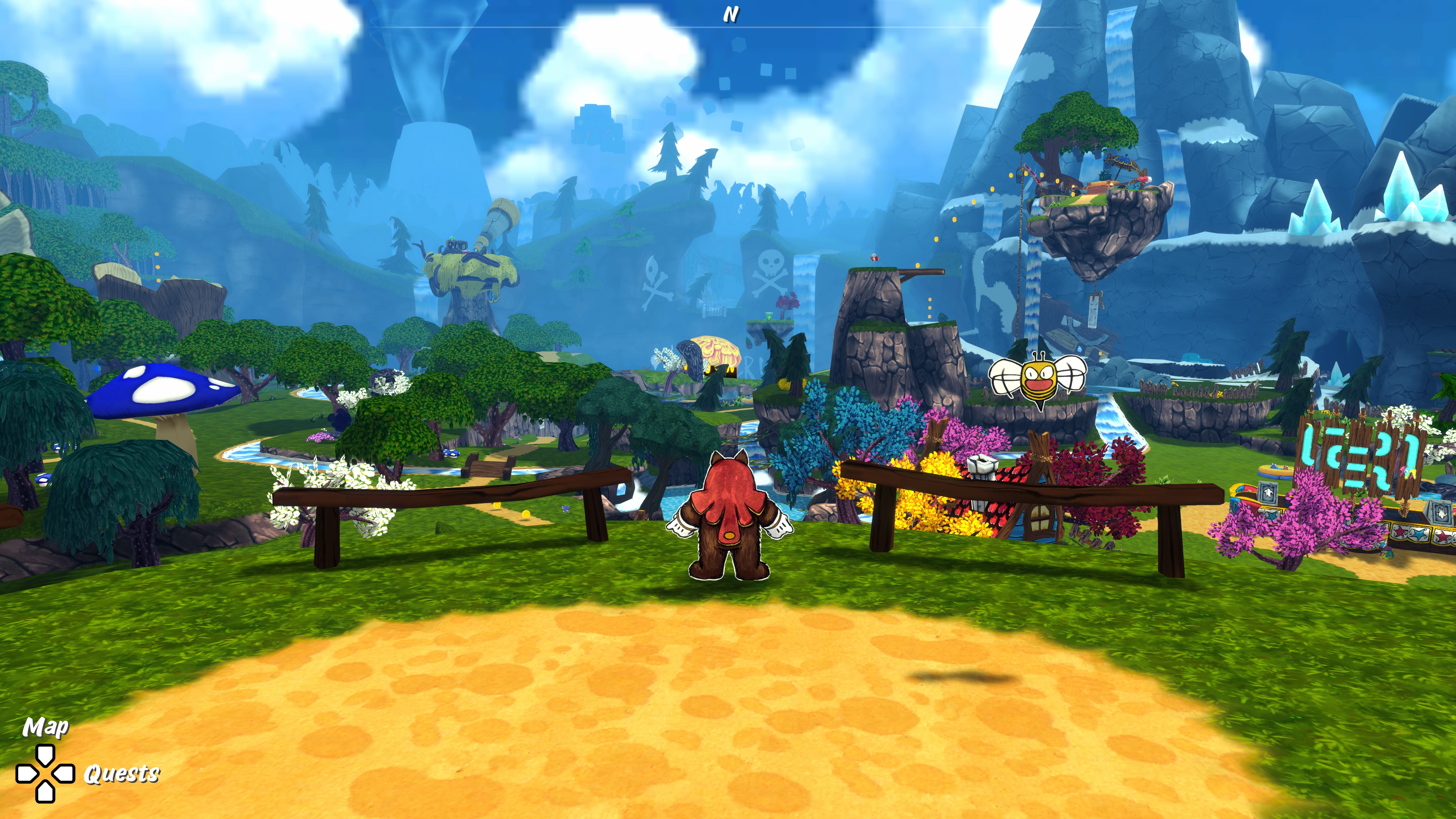 Screenshot of Ruffy and the Riverside running on Xbox Series X.
