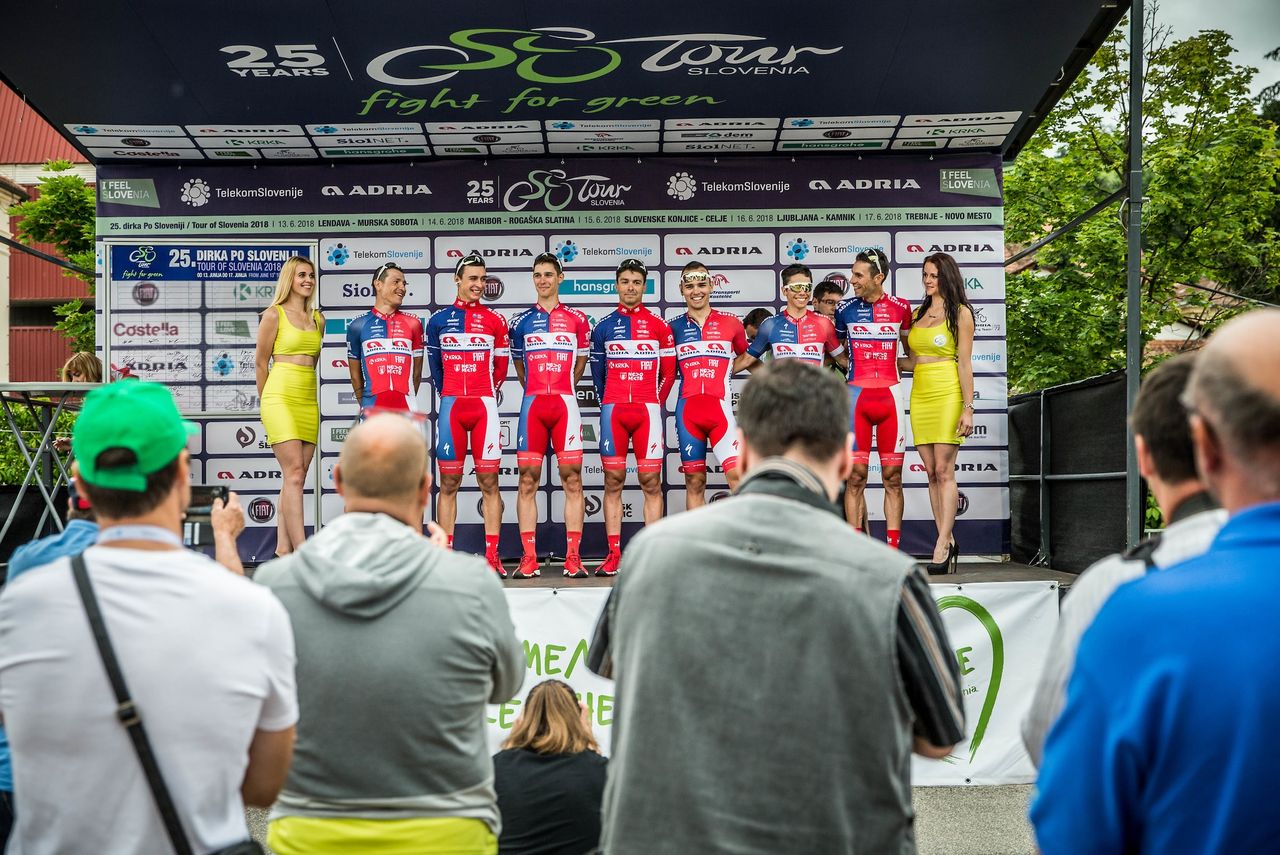 Tour of Slovenia teams presentation
