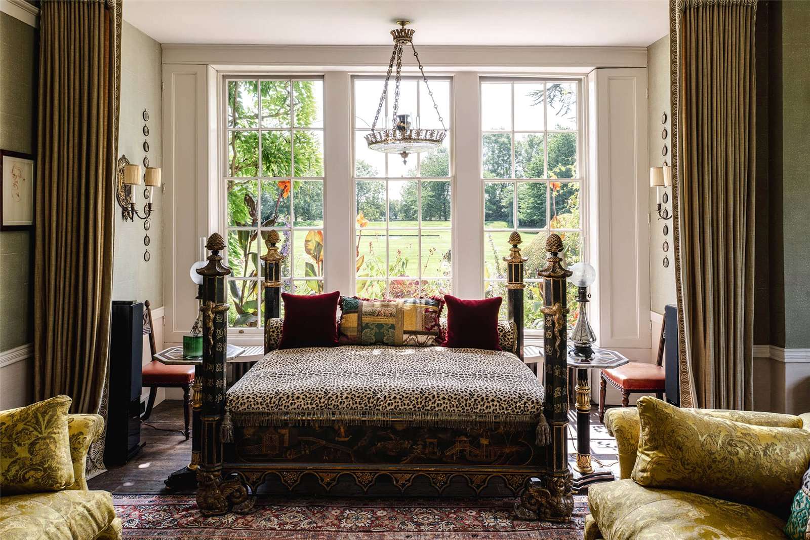 Stud House is in the grounds of Hampton Court and is the home of Evgeny Lebedev