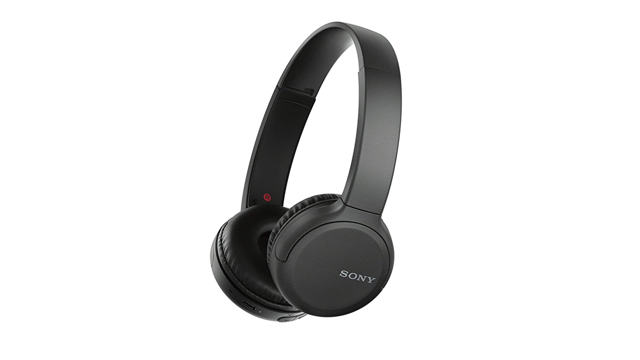 The sony wh-ch510 on-ear headphones in black