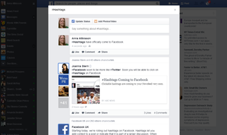 Facebook Hashtags Introduction