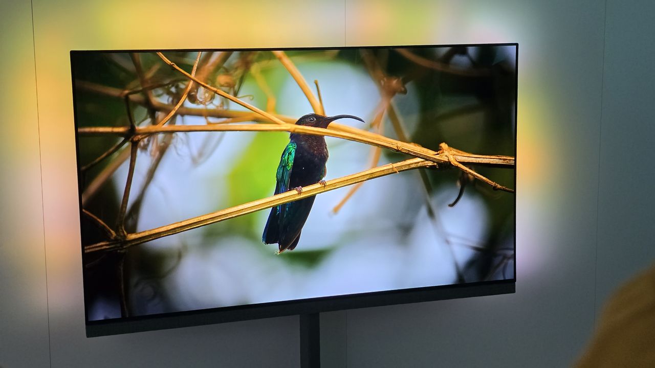 Philips OLED 959 prototype with Ambilight Plus