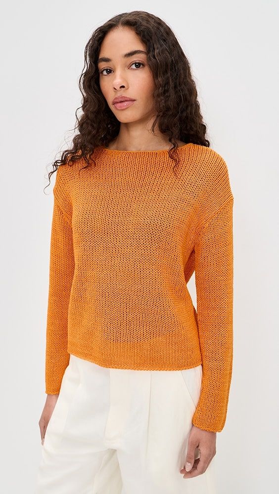 Vince Coated Cotton Pullover
