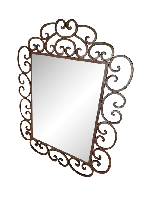 Wrought Iron Mirror