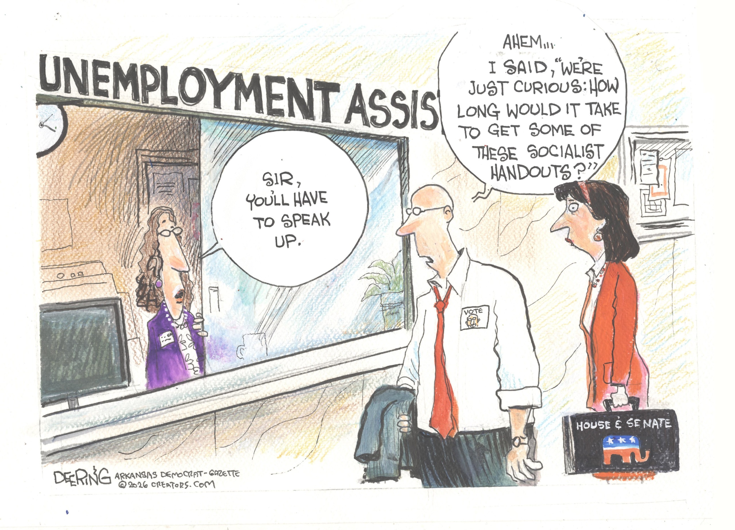 Political Cartoon