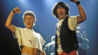 Alex Winter and Keanu Reeves in Bill & Ted's Excellent Adventure