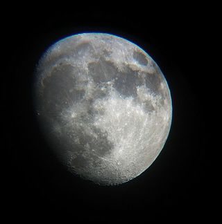 Moon Over Selden, Long Island, NY