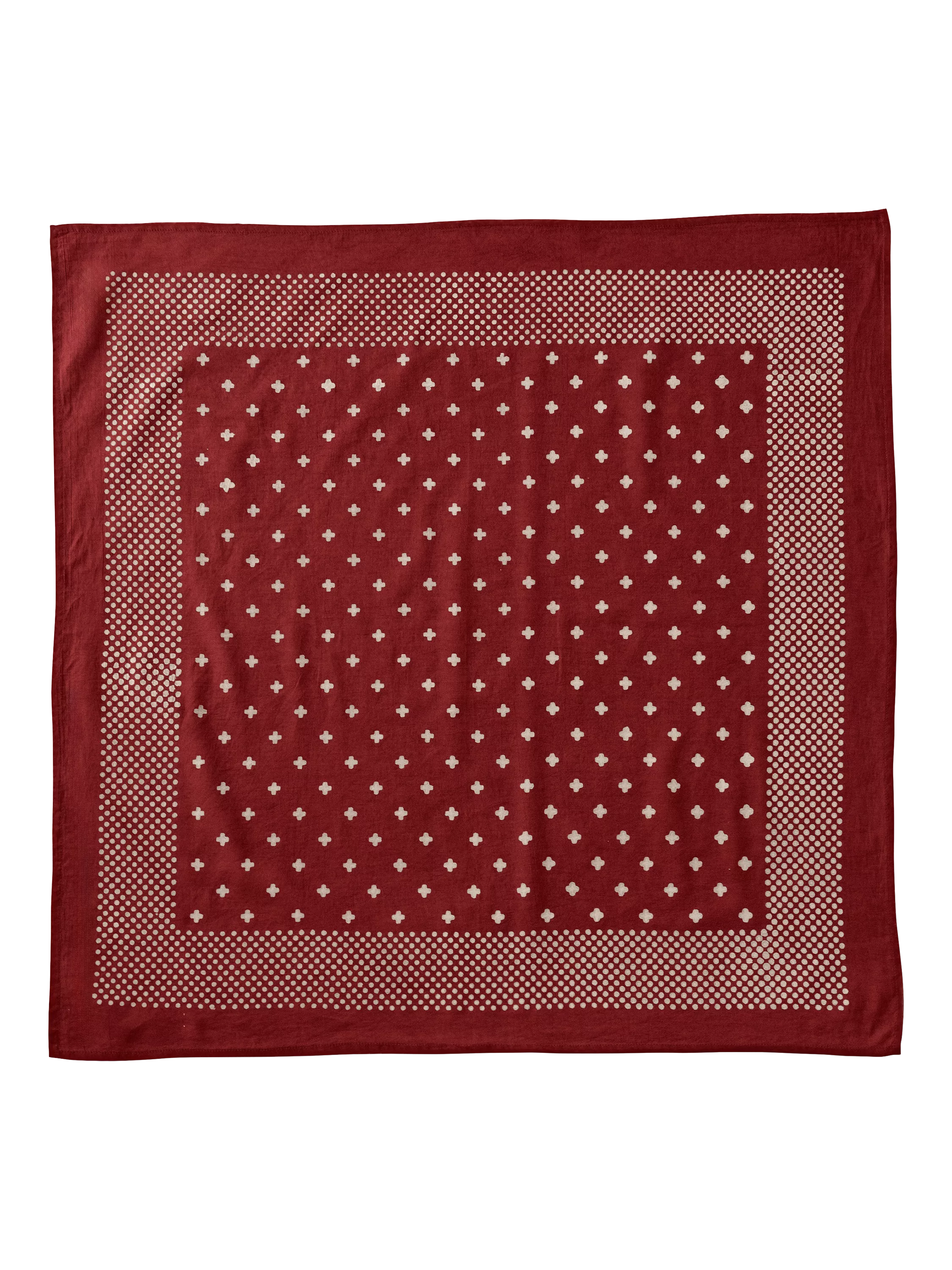 The Small Home Polka Dot Bandana, Mocha