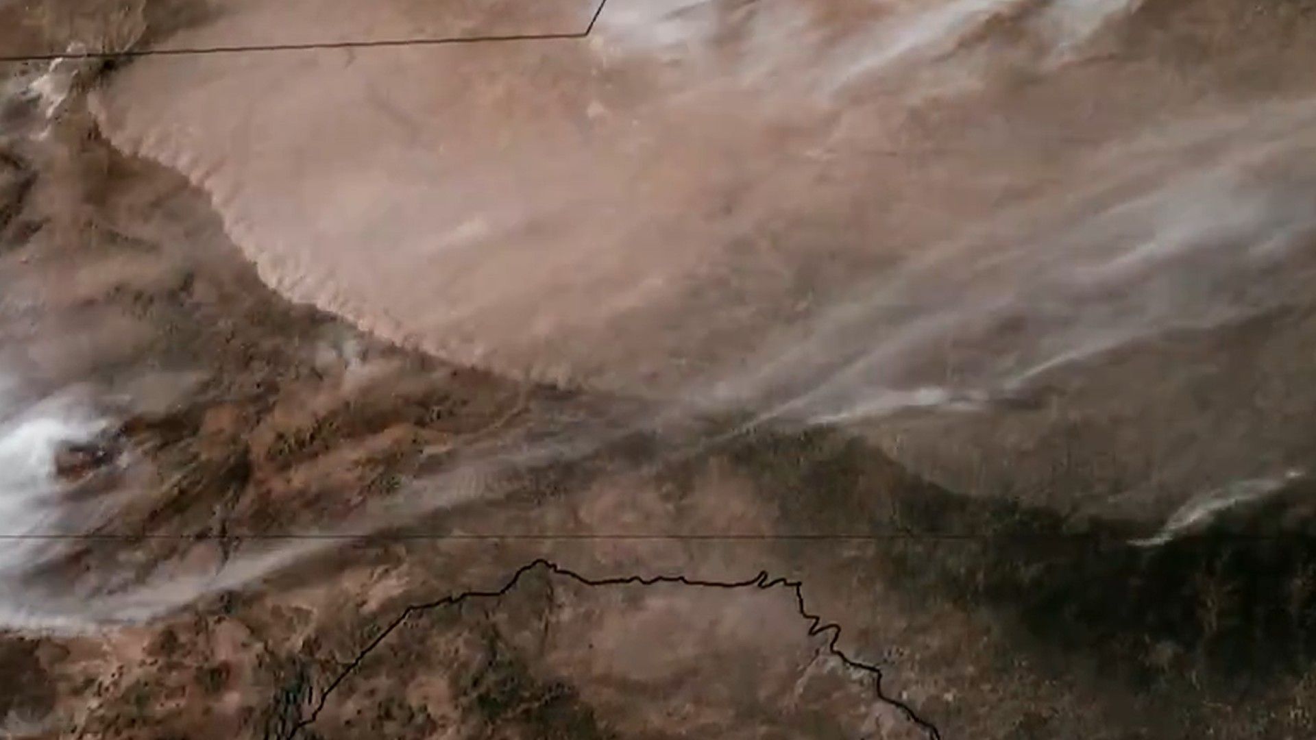 Satellite watches wall of dust roll through Texas | Space photo of the day for March 17, 2026