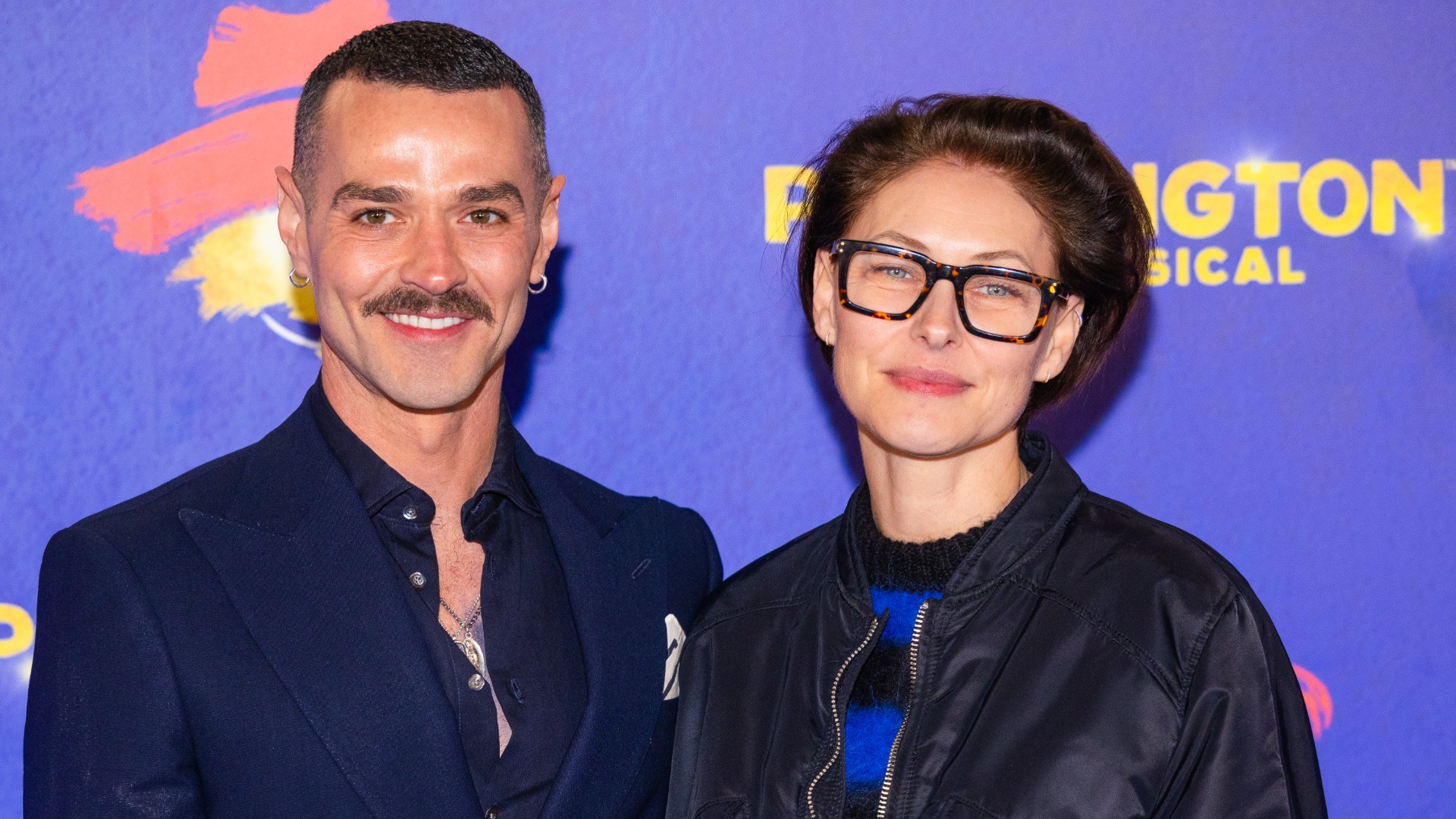 Matt Willis and Emma Willis attend the "Paddington: The Musical" West End Opening Night at The Savoy Theatre