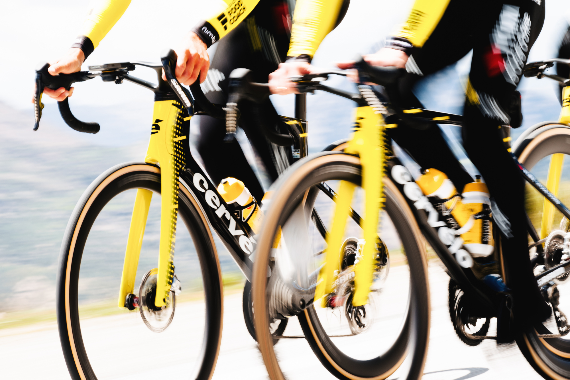 Cervelo S5 ridden by Visma riders