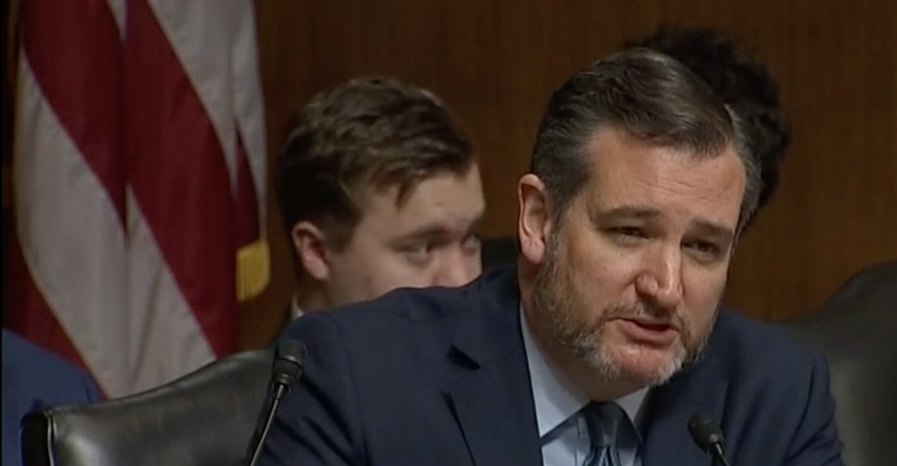 Ted Cruz has a beard.