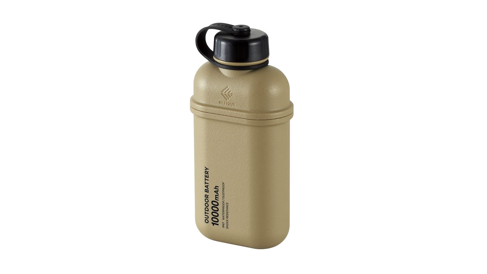 a photo of the Elecom NESTOUT 10,000mAh Outdoor Power Bank