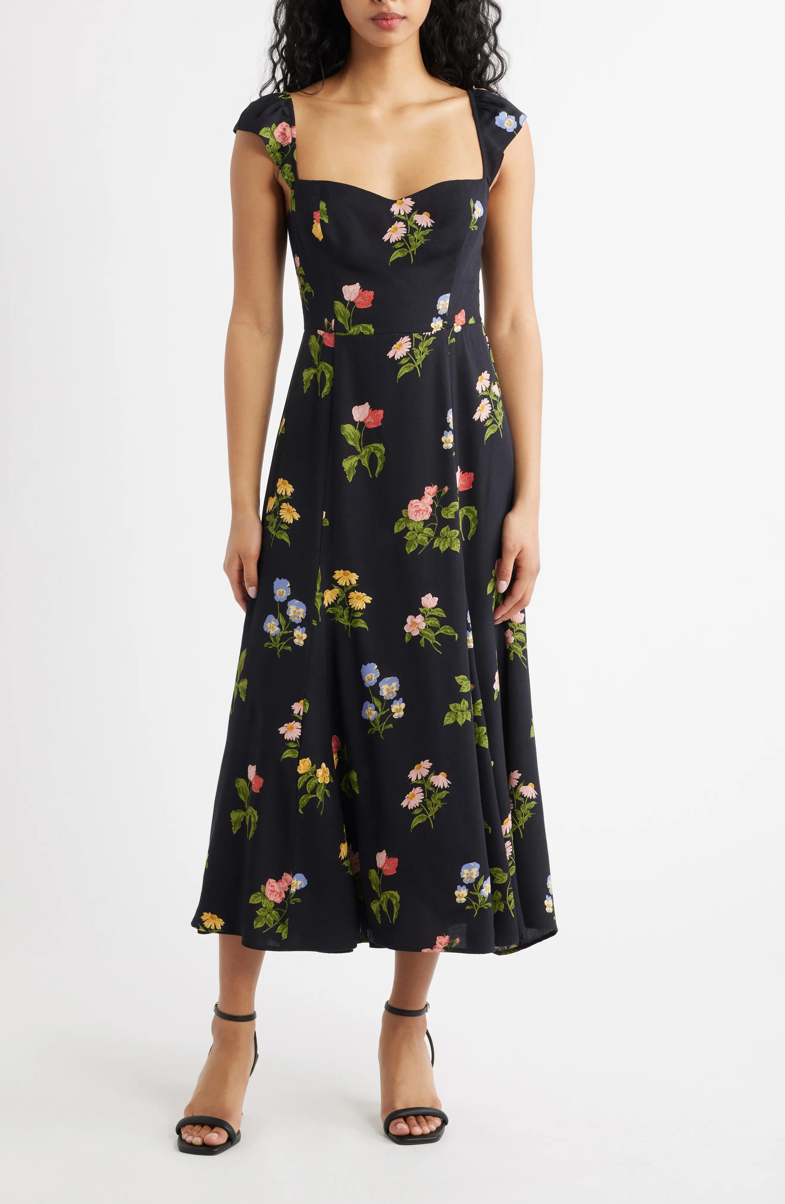 Bryson Floral Midi Dress