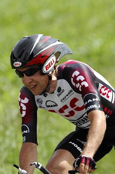 Carlos Sastre (CSC) used the TT as a tune up for the Tour
