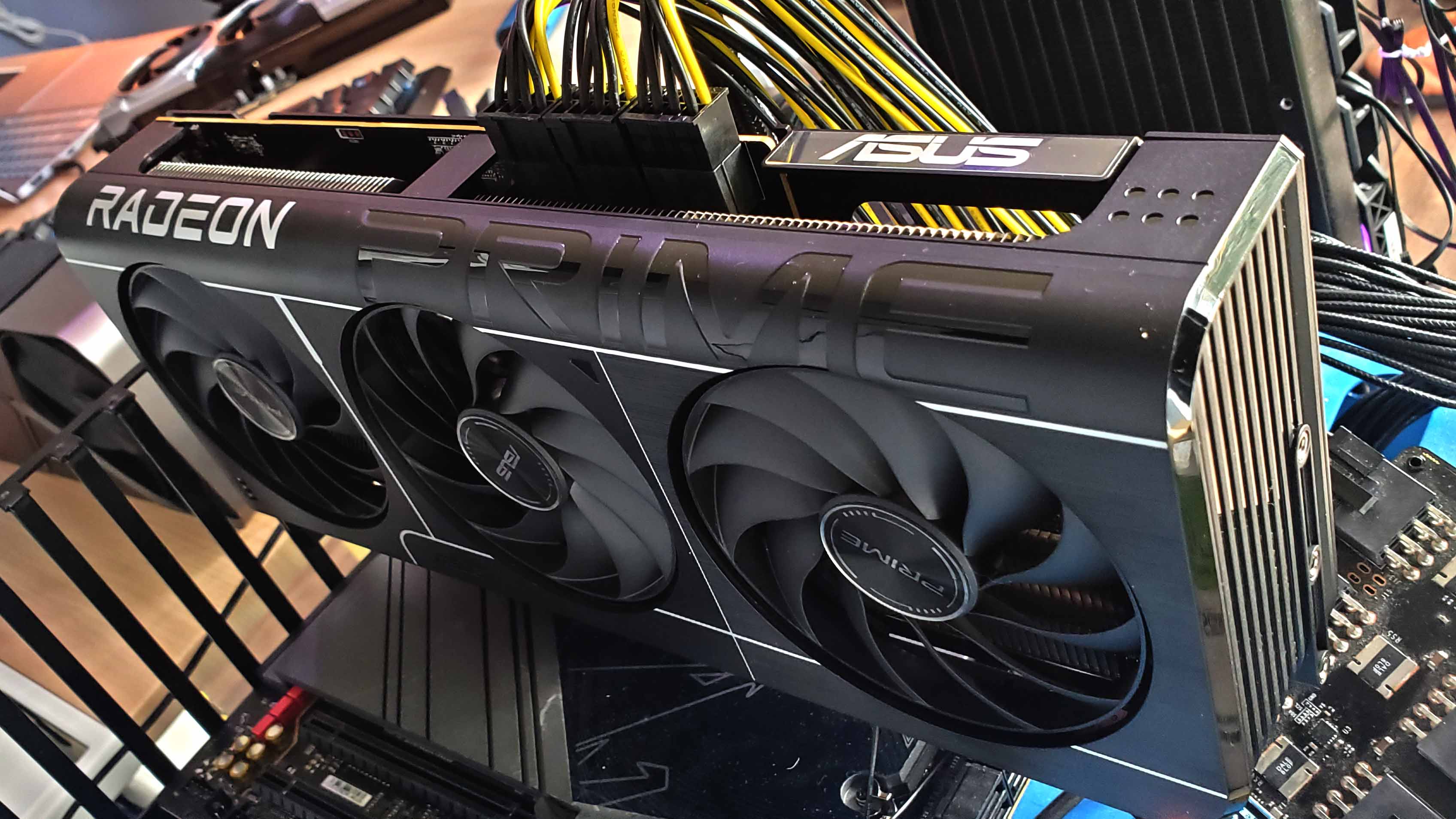 Asus Prime RX 9070 XT graphics card