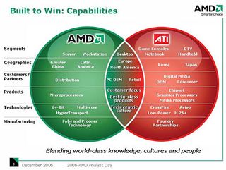 AMD believes that the synergies with ATI as well as the added market reach will help to accomplish this goal.