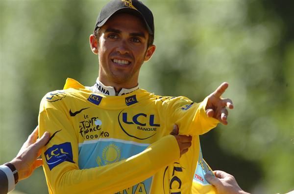 One more yellow top for Alberto Contador