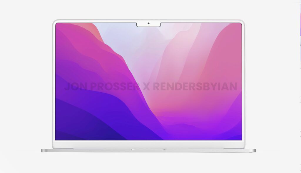 MacBook Air 2022 renders