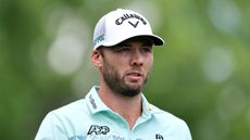 Sam Burns looks on during round three of the 2025 Masters